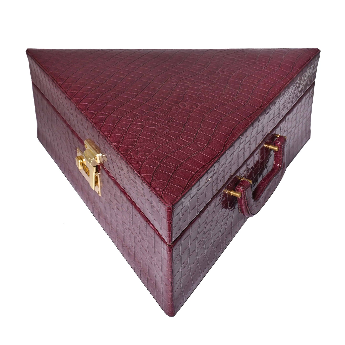 premium-maroon-croco-triangle-bar-box