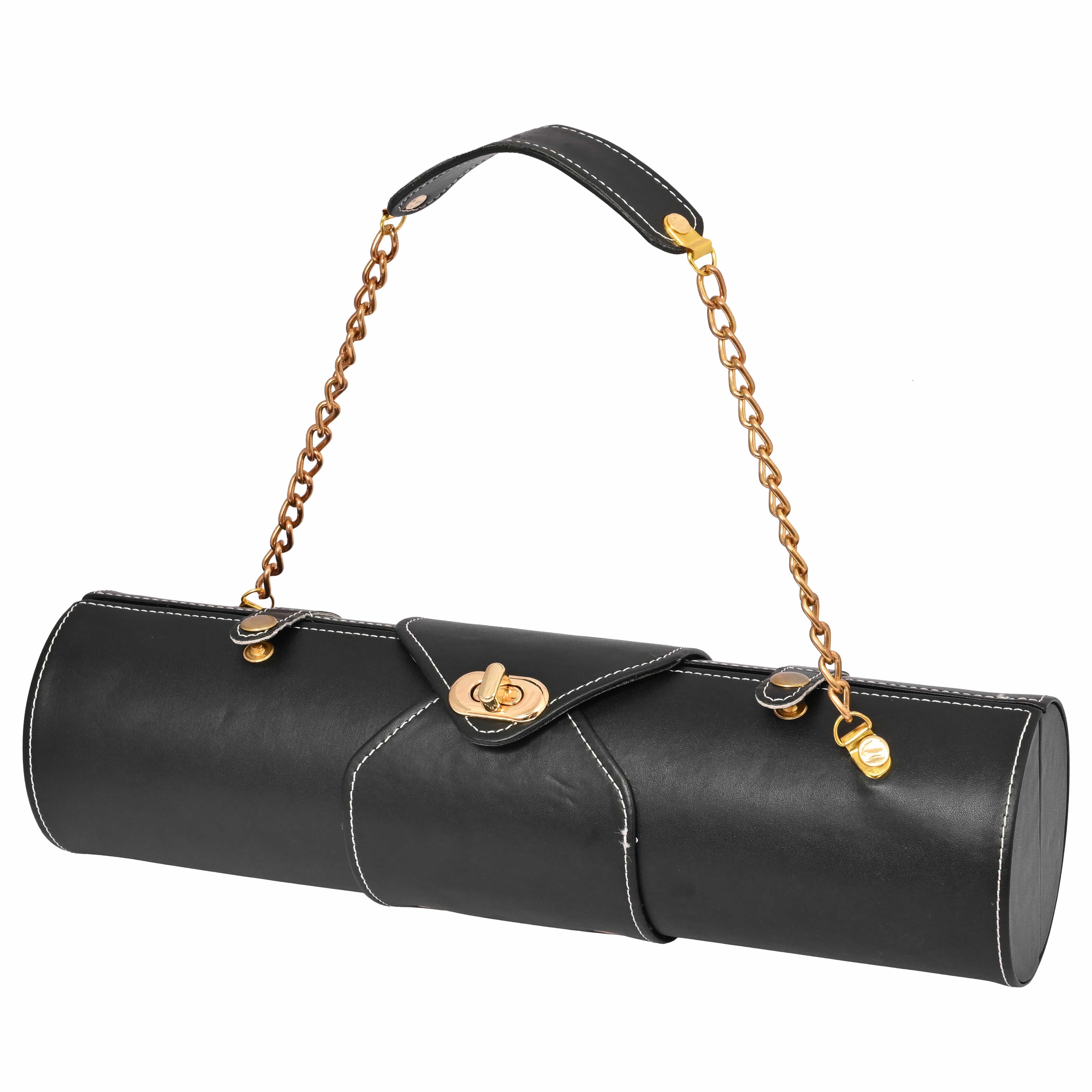 black-wine-holder-with-sling-chain