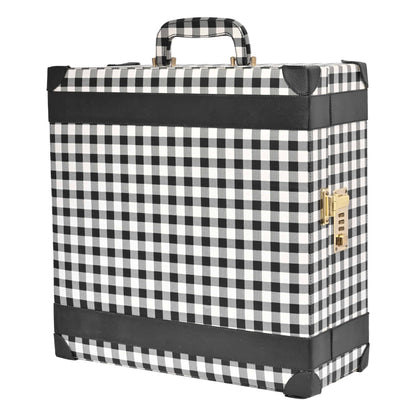 black-white-checkered-bar-box