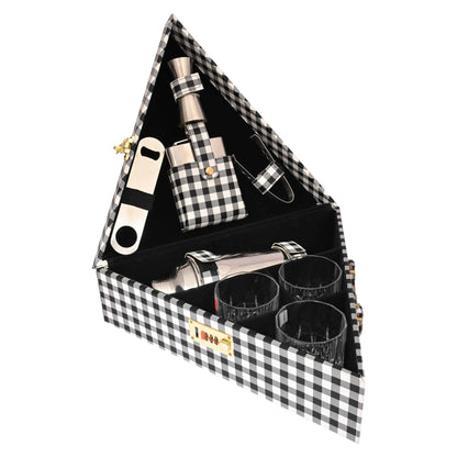 black-white-triangle-bar-box