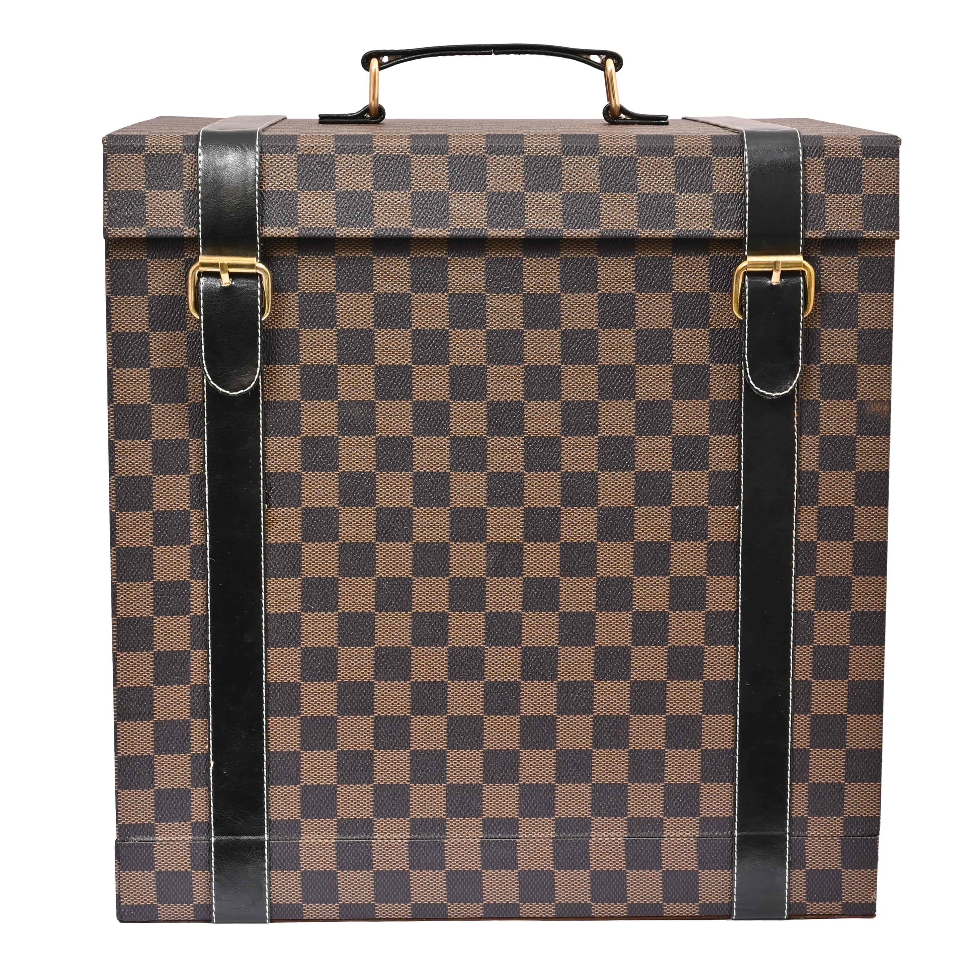 brown-black-checkered-bar-box