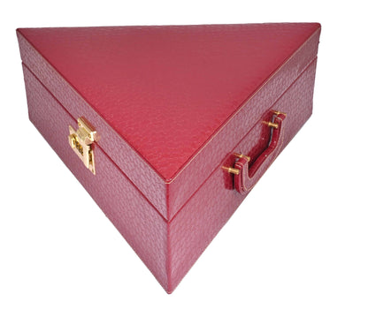 maroon-croco-triangle-bar-box