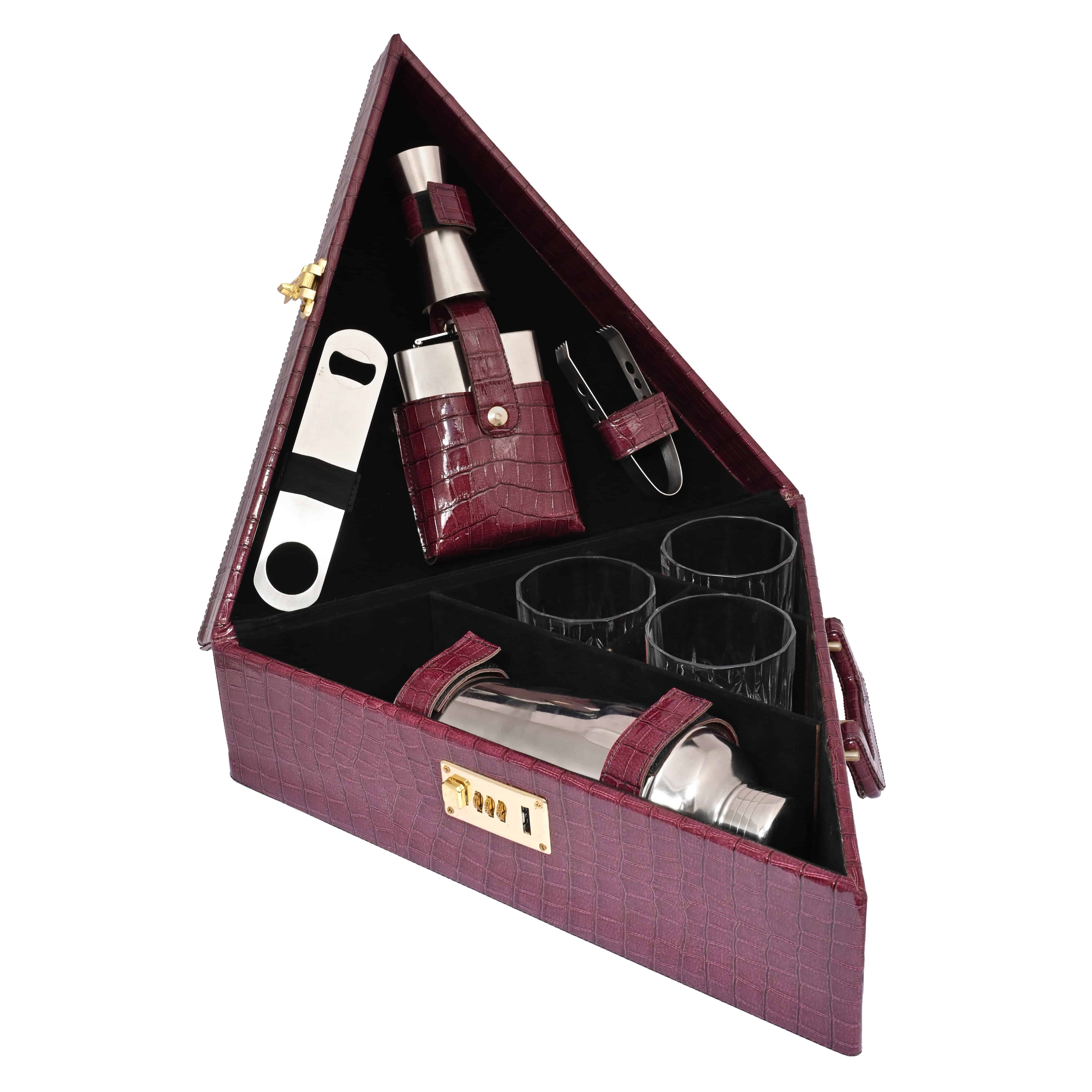 premium-maroon-croco-triangle-bar-box-open
